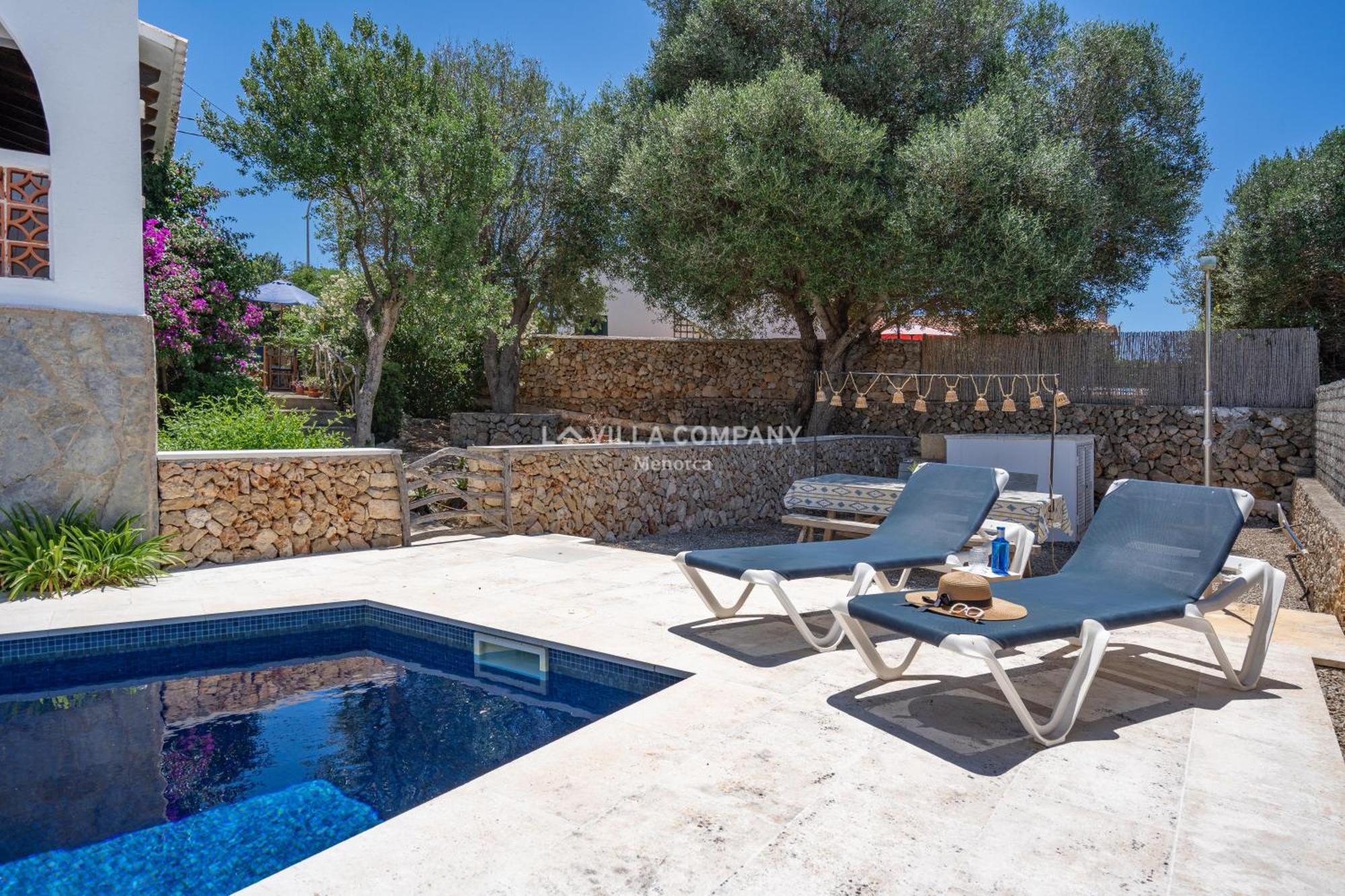 Villa Caterina Cala En Porter  Eksteriør billede