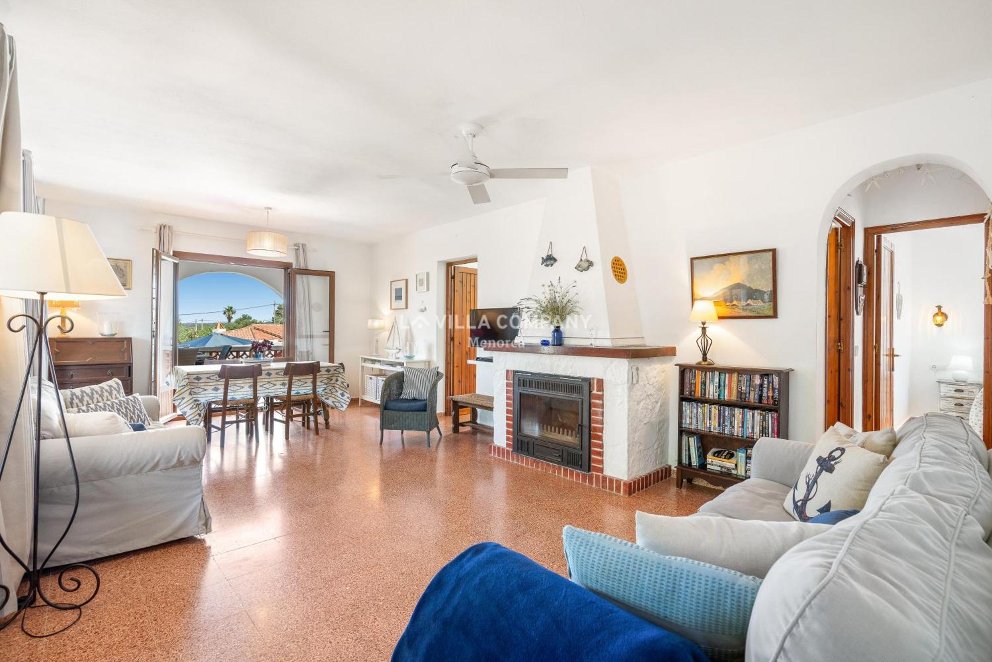 Villa Caterina Cala En Porter  Eksteriør billede
